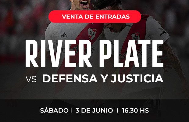RIVER VS DEFENSA Y JUSTICIA EL SABADO POR LA LIGA PROFESIONAL